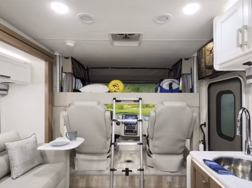 Overcab Power Loft Bed